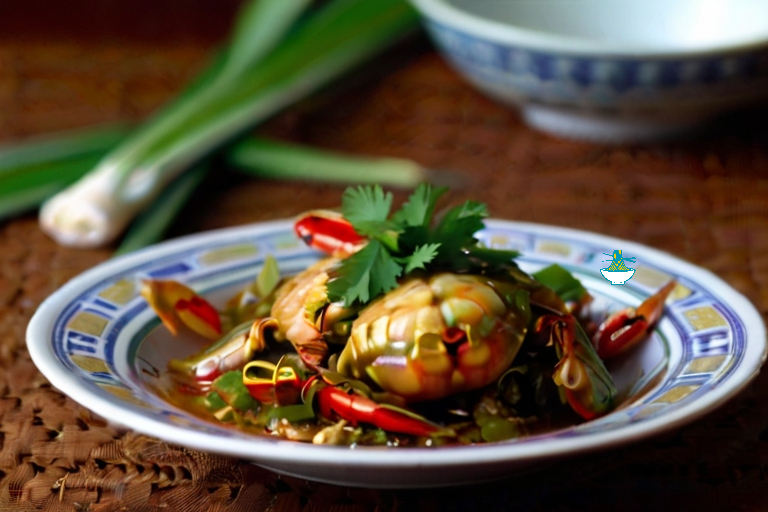 Authentic Cambodian Recipe: Kdam Chaa (Stir-Fried Crab) | culinary