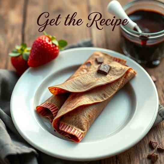 Easy French Chocolate Crêpes for One - Get the Recipe