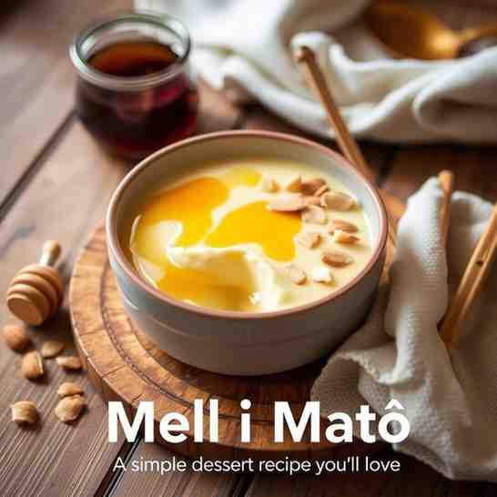 Make Mel i Mató -  A Simple Dessert Recipe You'll Love