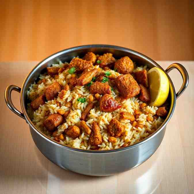 Afghan Korma Pulao One-Pot Flavor with Whole Garam Masala