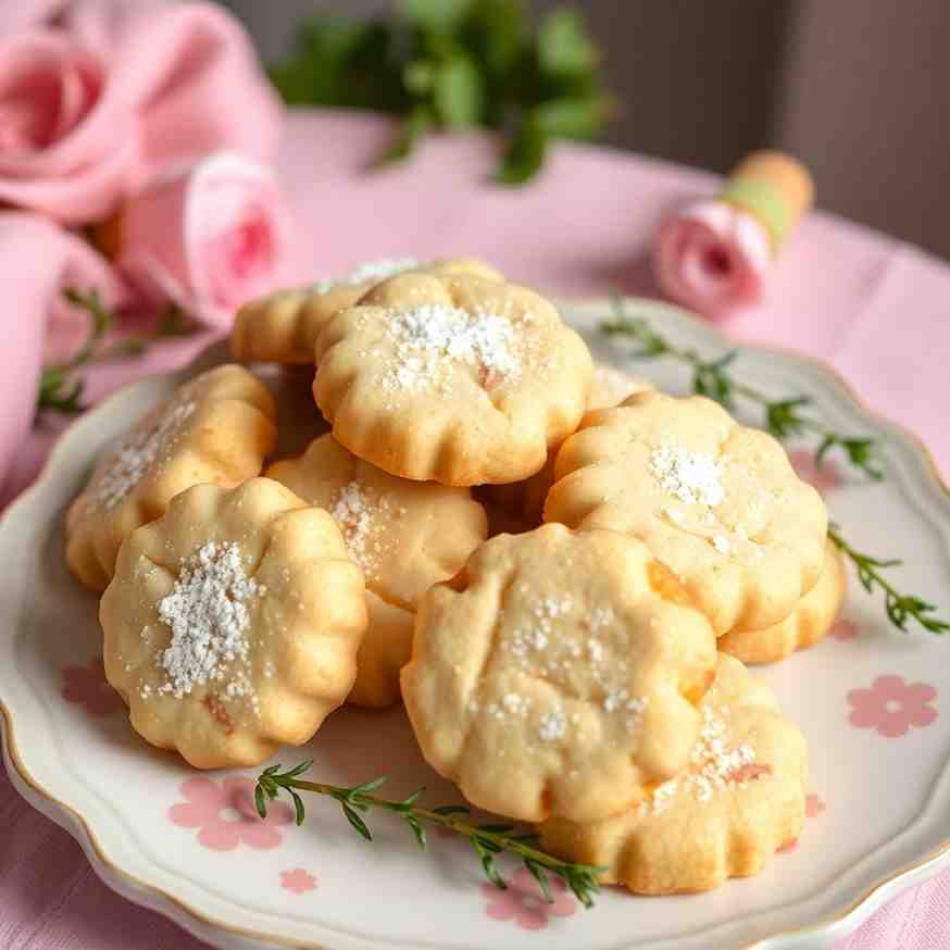 Bake Easy Afghan Sugar Butter Cookies for Nowruz