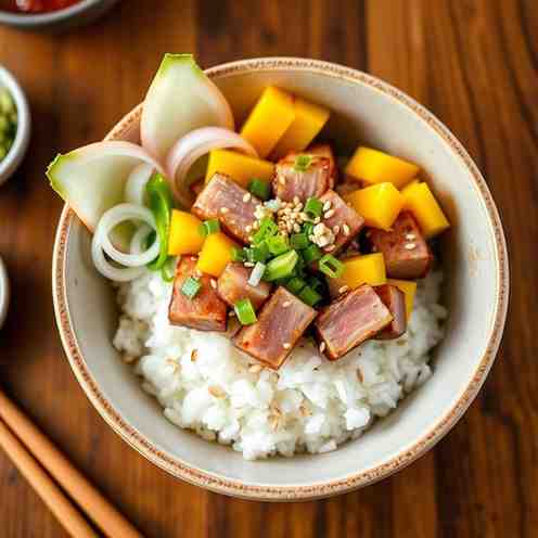 Ahi Tuna Poke Bowl Recipe - Make It At Home