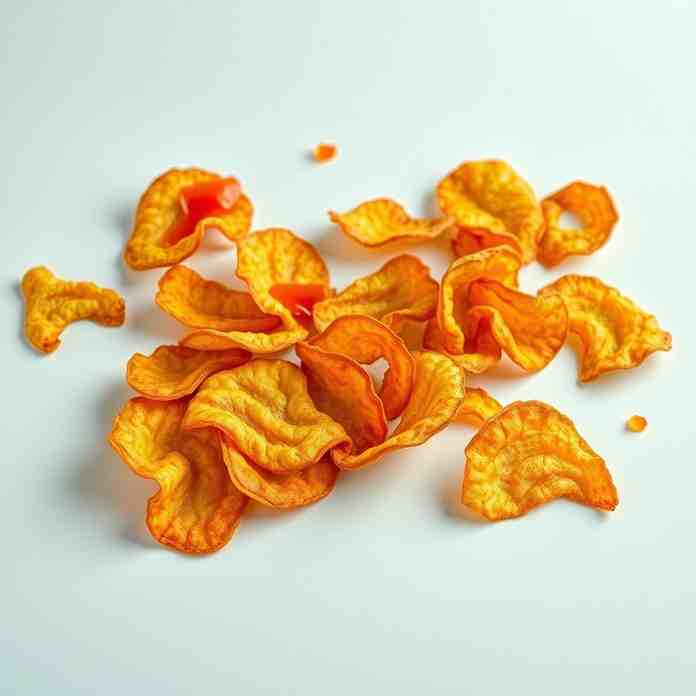 Air Fryer Potato Chips - Maple Ketchup Crunch