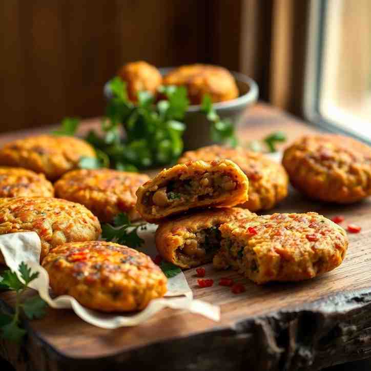 Akara Seasoned Black Eyed Peas Fritters