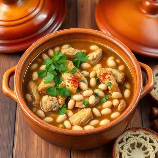 Algerian Stewed Beans Easy Chicken & White Bean Recipe