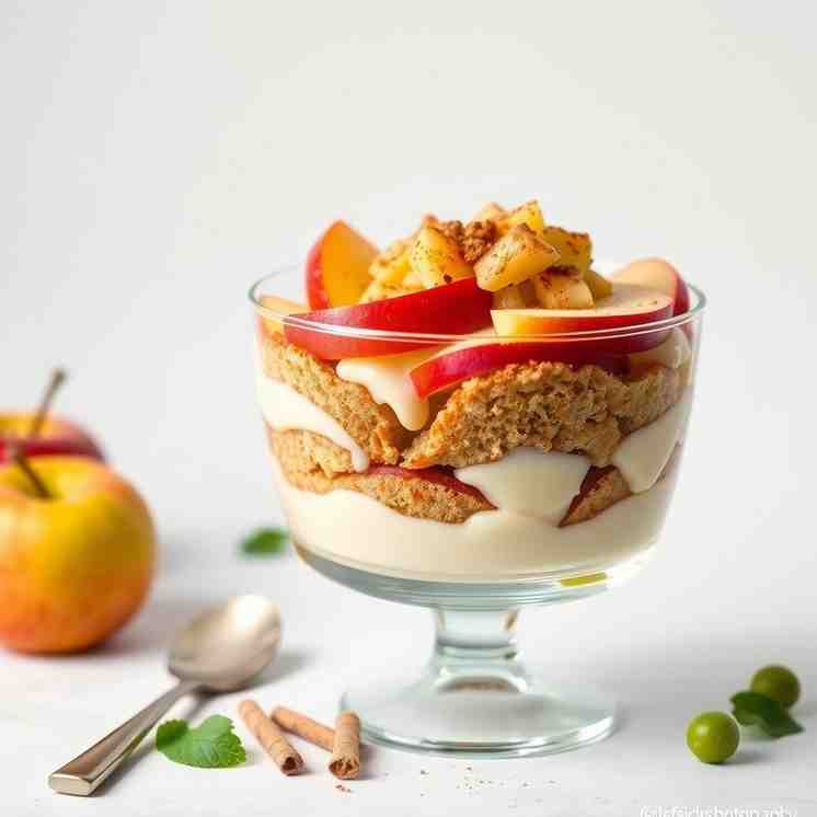 Healthy Danish Apple Trifle - Easy Dessert Ideas