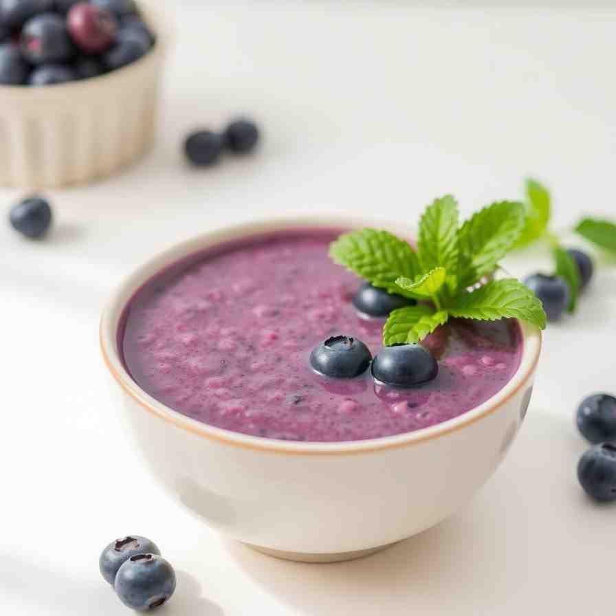 Arctic - Easy Chilled Blueberry Soup for Sweet