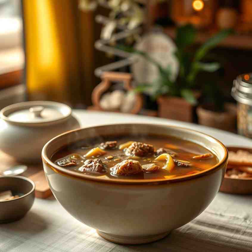 Rindsuppe Beef Broth - Austrian Clear Soup