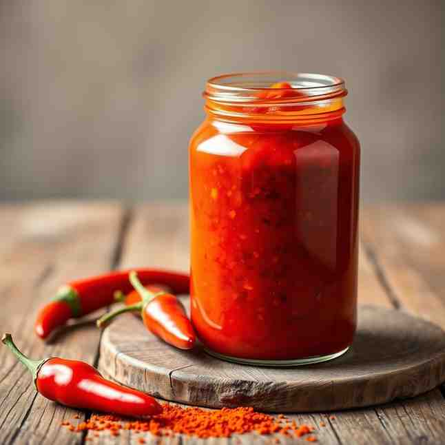 Authentic Ajvar - Hot Chili Paste