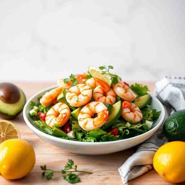 Zesty Avocado Shrimp Salad - Easy, Healthy & Ready in 20 Mins!