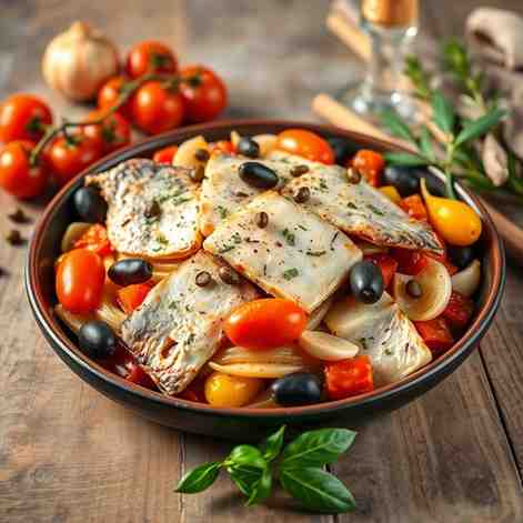 Baccalà alla Napoletana Recipe - Salted Cod Fish