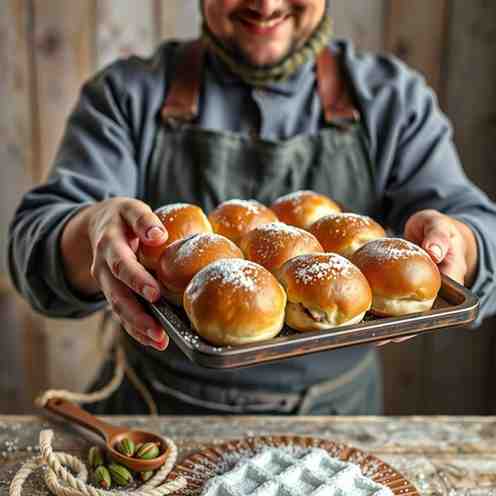 Estonian Vastlakukkel - Bake Fluffy Cardamom Buns