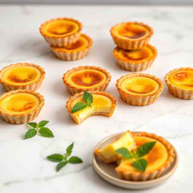 Bake Perfect Portuguese Custard Tarts - Easy Recipe