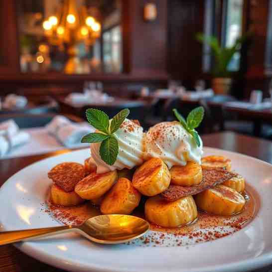 Bananes Flambées - Dazzling Ice Cream & Banana Dessert Recipe