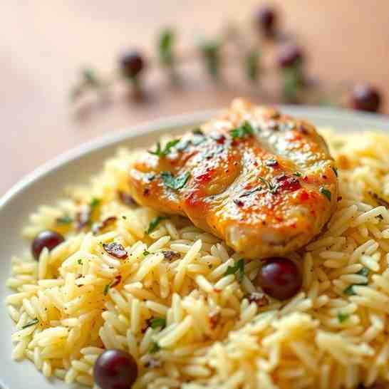 Saffron Basmati Rice & Chicken - Make Zereshk Polo