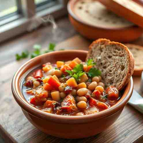 Bean Stew Recipe - Hearty & Healthy Vegan Meal