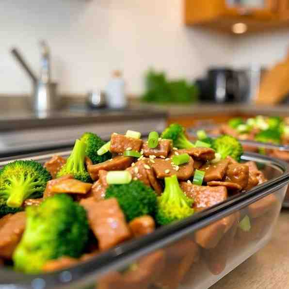 Easy Beef & Broccoli Stir-Fry - Meal Prep
