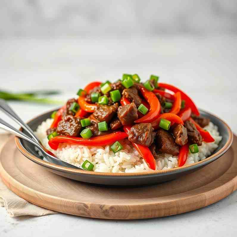 Master Red Pepper Beef Stir Fry Tonight
