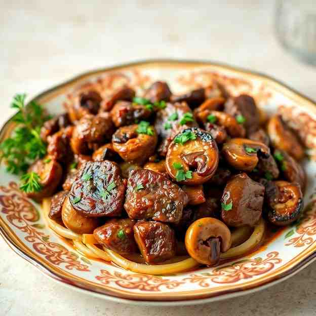 Belarusian Zrazy - Beef & Mushrooms Recipe