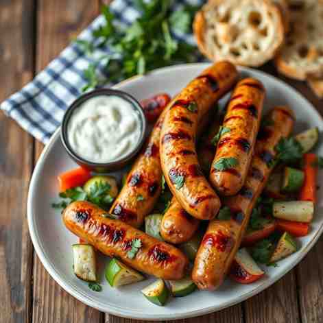 Best BBQ Sausages Recipe - Cypriot Sheftalia