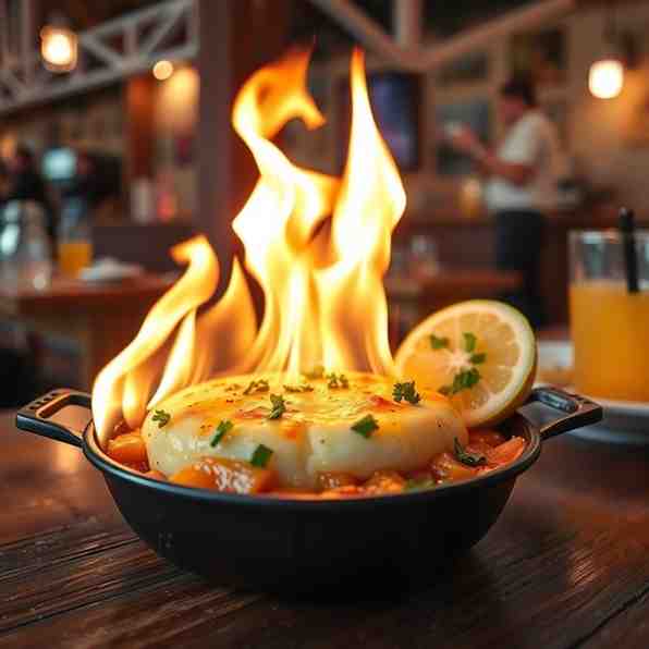 Best Cheese Appetizer (Saganaki)