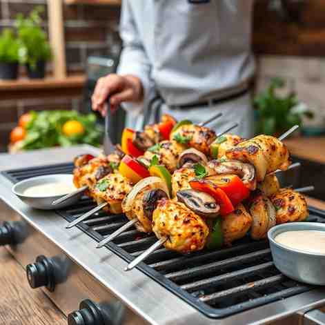 Best Chicken Marinade Recipe - Juicy Grilled Brochettes