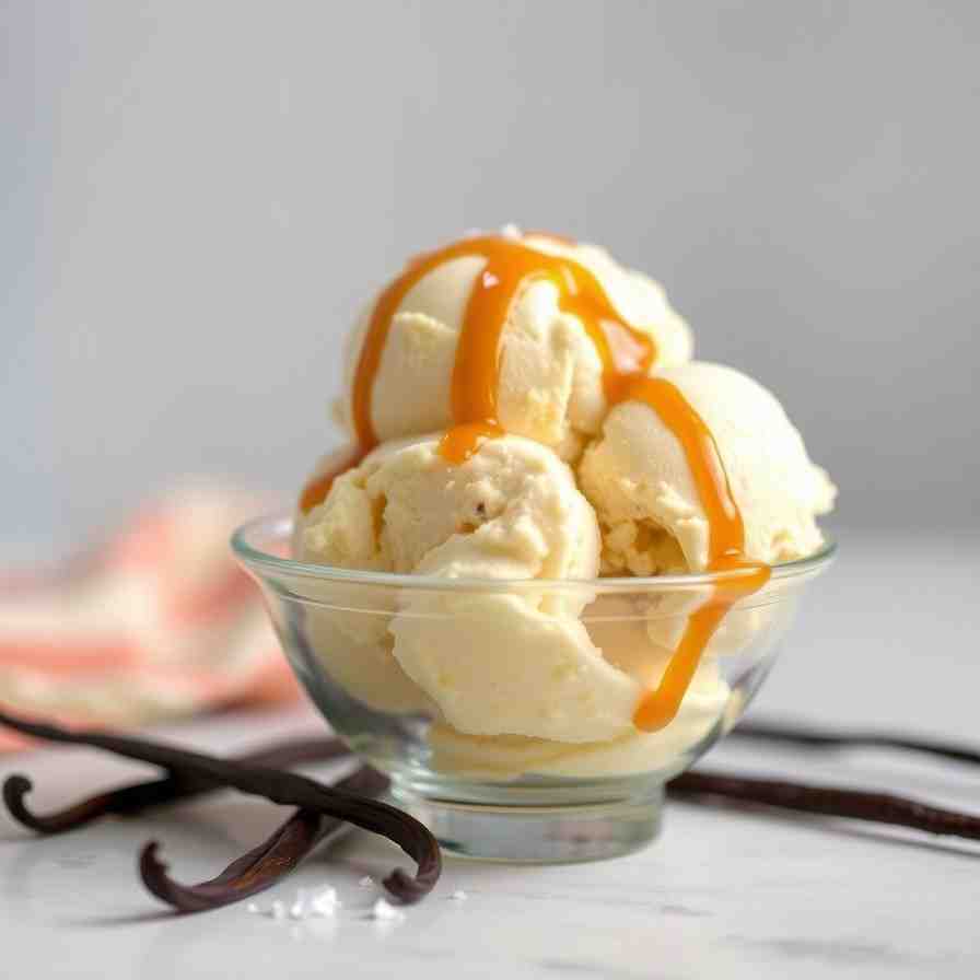 World's Best Ice Cream - Rich Vanilla Bean Custard Recipe