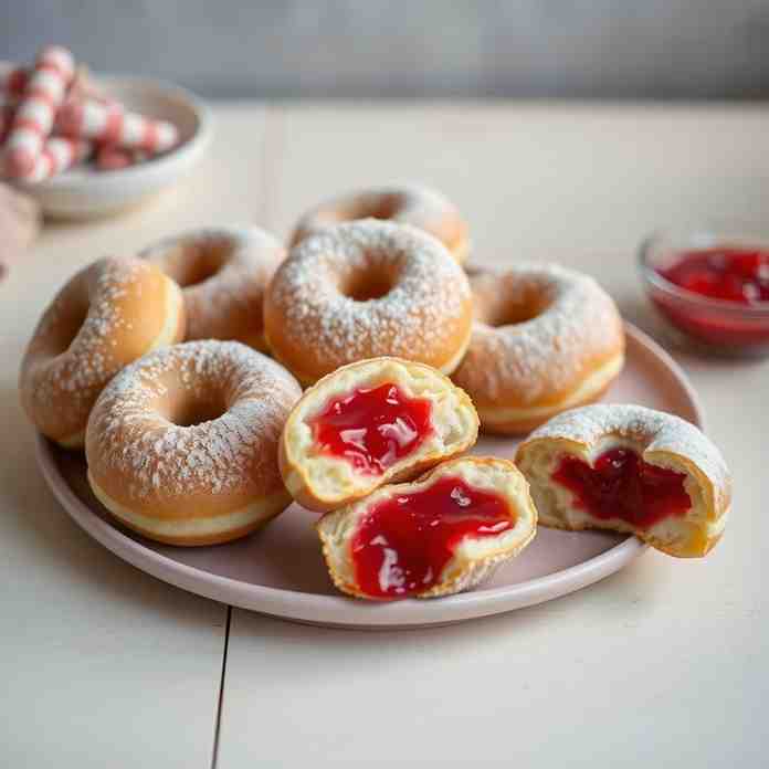 Best Jelly Filled Donuts - Sufganiyot Recipe