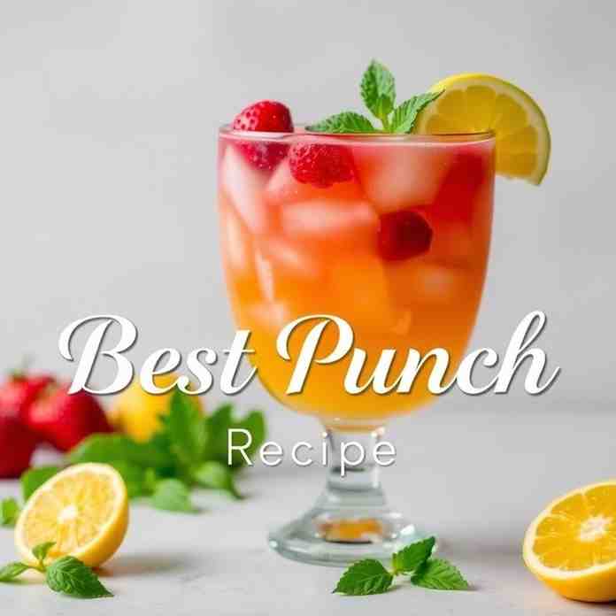 Best Punch Recipe