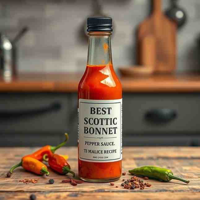 Best Scotch Bonnet Pepper Sauce - Ti Malice Recipe