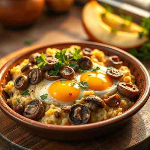 Best Scrambled Eggs Recipe - Spanish Mushroom Revuelto