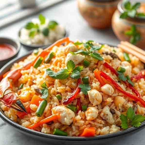 Easy Crab and Rice Recipe - Best Thai Fried Rice