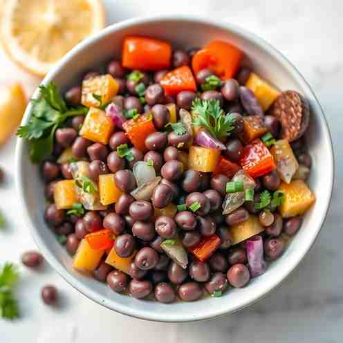 Easy Healthy Black Eyed Peas