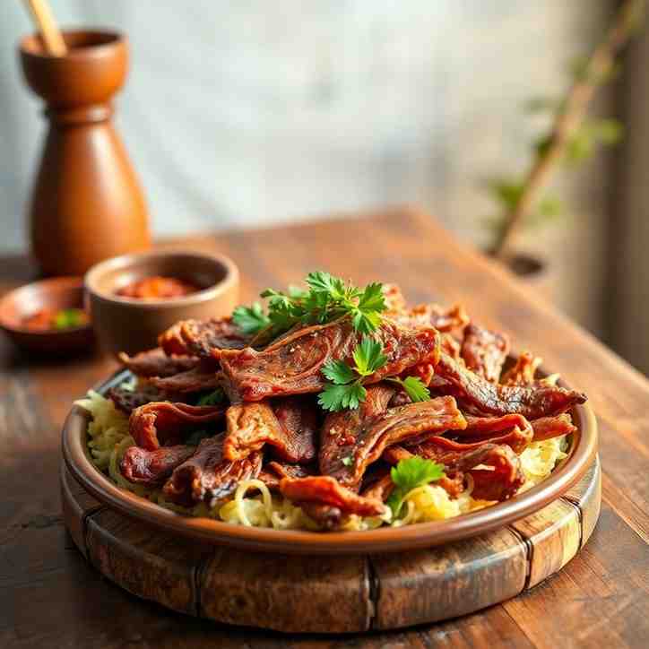 Andean Meat Recipes Bolivian Charque de Llama