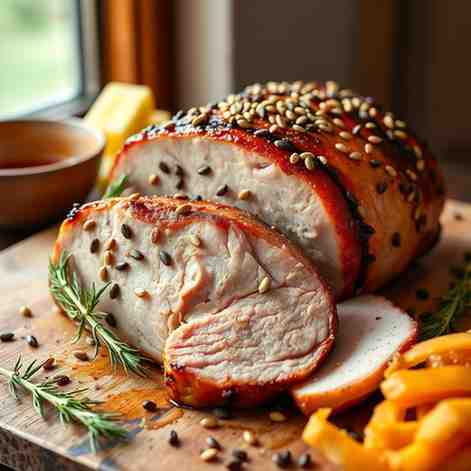 Boneless Roast Pork with Caraway - Juicy & Easy Dinner