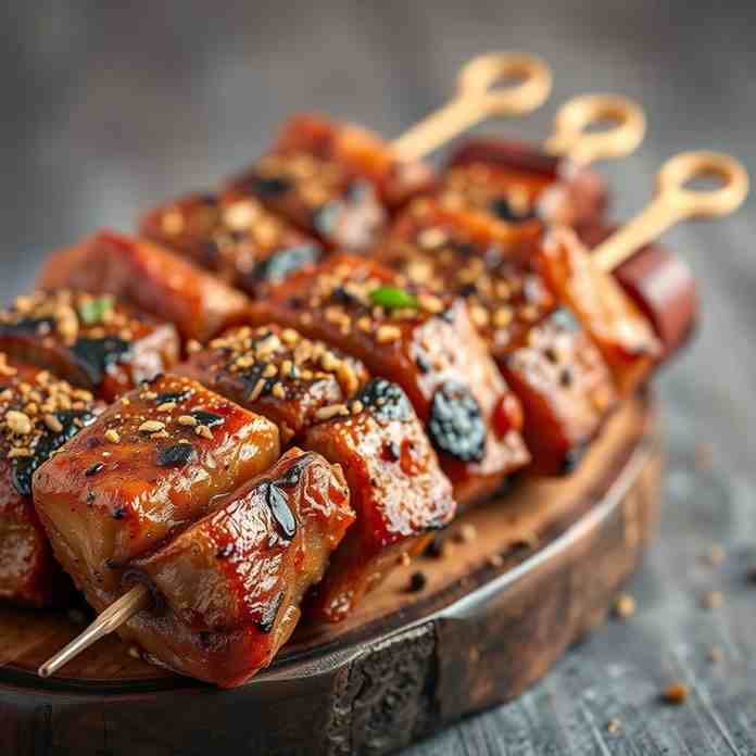 Bosnian Grilled Pork Skewers