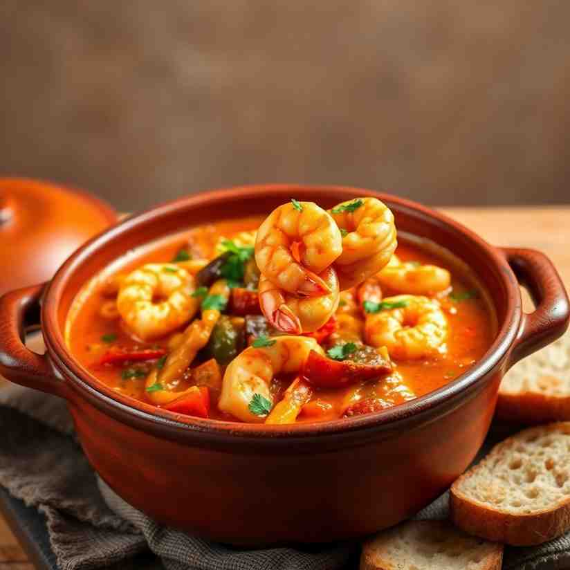 Brazilian Shrimp Stew (Moqueca) Easy Coconut Milk Recipe