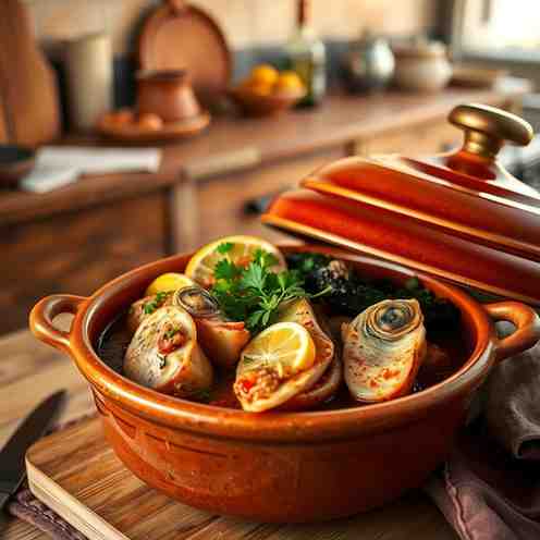 Croatian Brudet - Fish Mediterranean Recipe