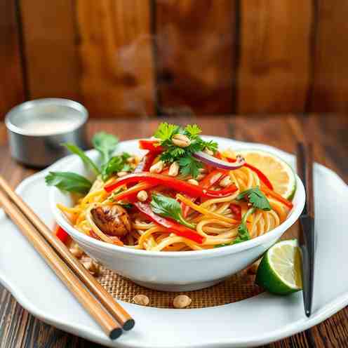 Cambodian Cha Mee - The Best Stir Fry Noodles Recipe