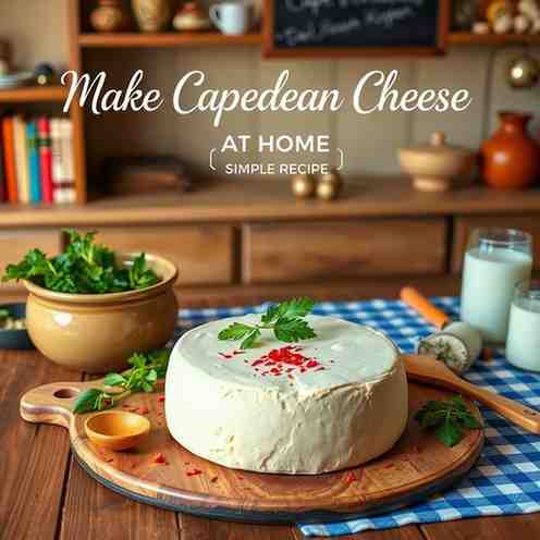 Make Cape Verdean Cheese at Home - Simple Recipe