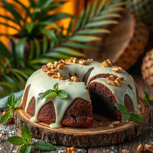 Caribbean Rum Cake - Bolo Pretu Recipe