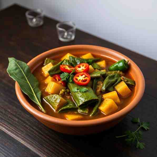 Cassava Leaves Stew - West African Food Recipe