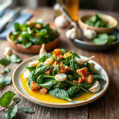 Gluten-Free Dairy-Free Vegetarian Recipes - Catalan Spinach