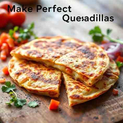Cheesy Tortilla - Make Perfect Quesadillas Now