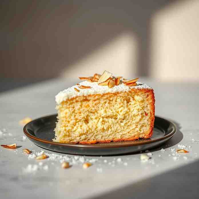 Chewy Coconut Gluten-Free Cake - Easy Cassava Recipe