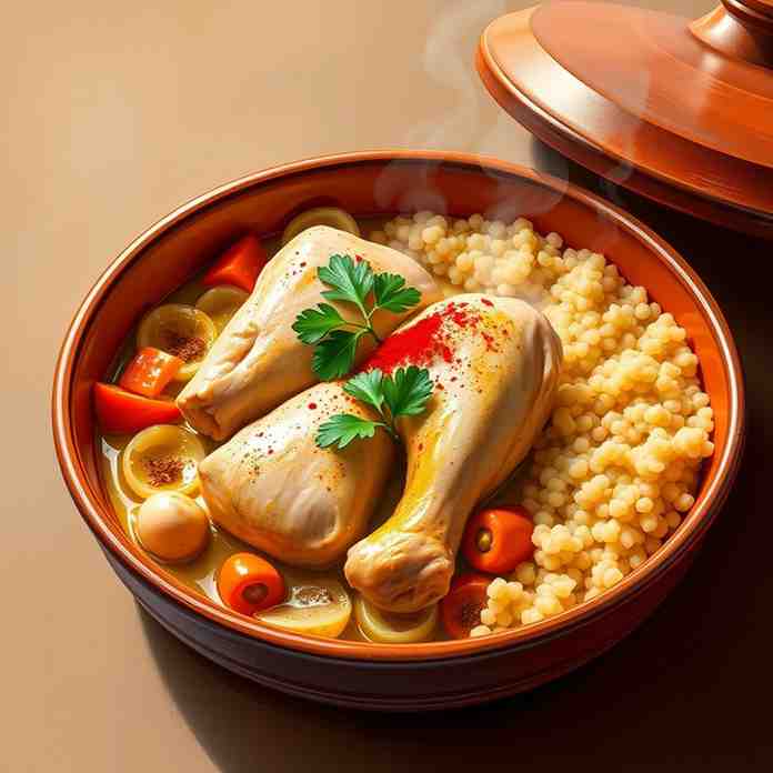 French Chicken Fricasé - Bolivian Recipe