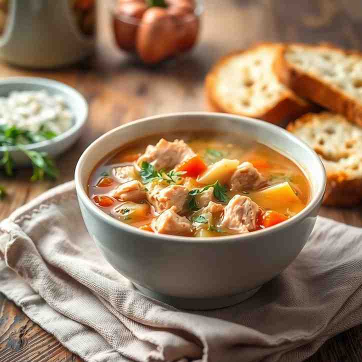 Cozy Homemade Chicken Soup Recipe