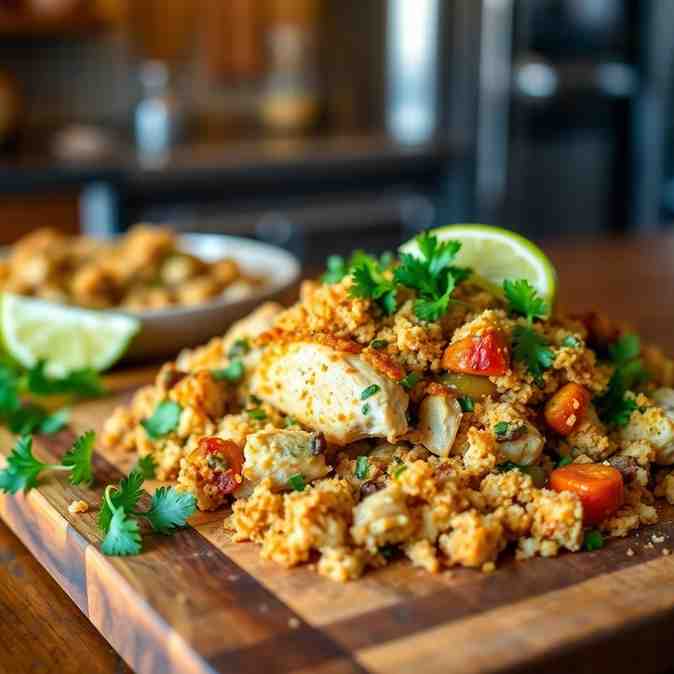 Belizean Chicken Stuffing Recipe