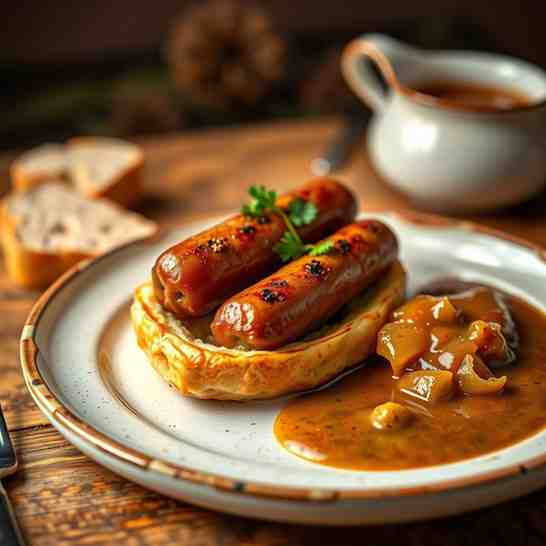 Classic English Toad in the Hole - Dinner Recipe