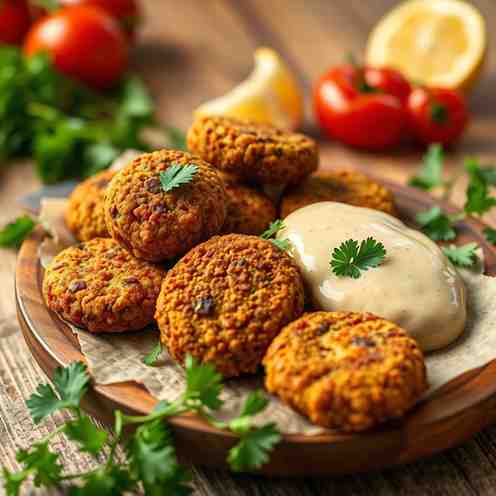 Classic Falafel - Crispy, Authentic & Made with Dried Chickpeas